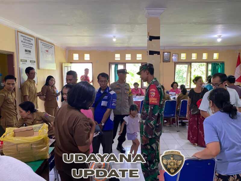 Babinsa Paket Agung Pantau Posyandu, Dukung Tumbuh Kembang Balita dan Kesehatan Lansia”