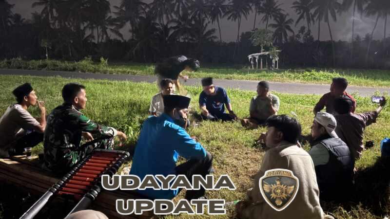 Babinsa Tembeng Putik Patroli Kongkow-Kongkow, Ajak Warga Jaga Keamanan Jelang Akhir Ramadhan