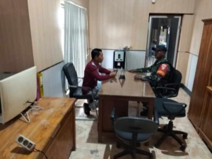 Koptu Agus Darmawan Pererat Silaturahmi dengan Warga Desa Goa