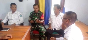 Melalui Komsos, Babinsa Desa Bara Perkuat Koordinasi dengan Pemerintah Desa