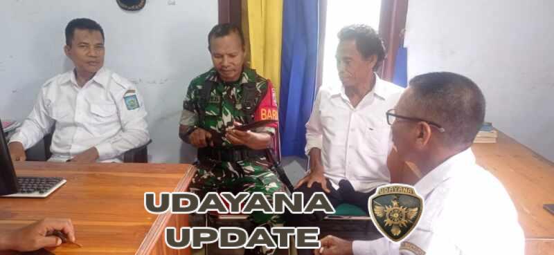 Melalui Komsos, Babinsa Desa Bara Perkuat Koordinasi dengan Pemerintah Desa