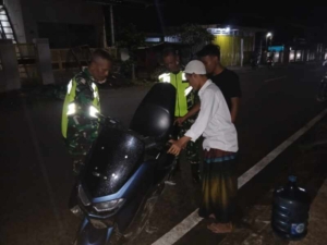 Koramil 1608-01/Rasanae Gelar Patroli Cipta Kondisi di Wilayah Kota Bima