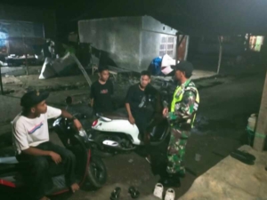 Ronda Malam Babinsa Bolo Berjalan Lancar, Keamanan dan Ketertiban Terjaga