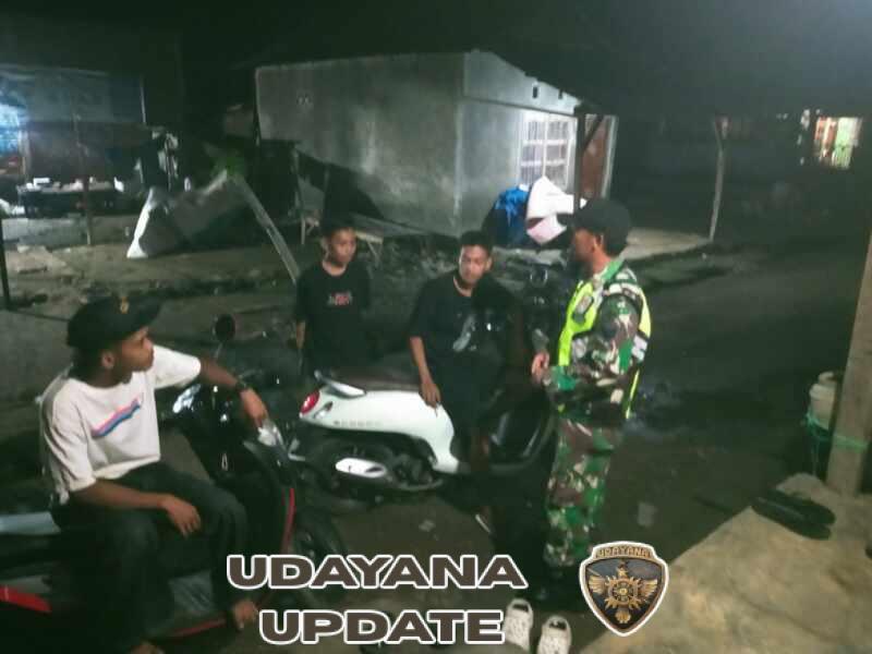 Ronda Malam Babinsa Bolo Berjalan Lancar, Keamanan dan Ketertiban Terjaga