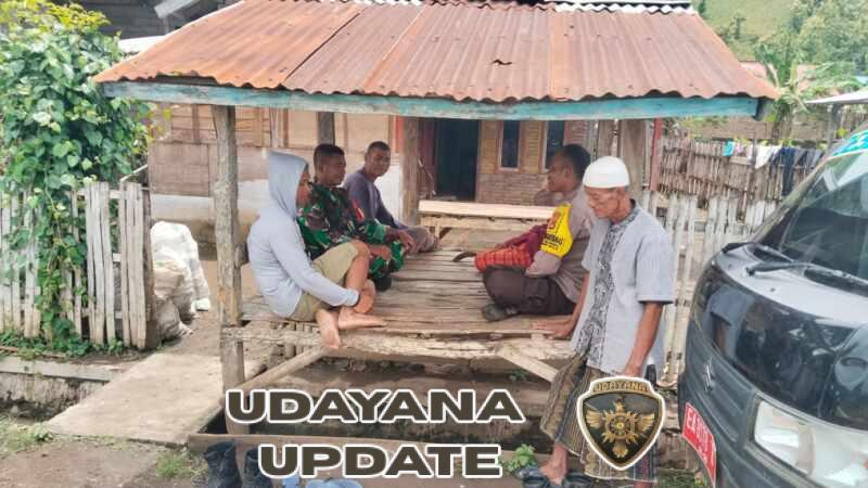 Sinergi TNI–Polri di Dusun Mada Mina, Edukasi Warga Jaga Ketertiban dan Keamanan Lingkungan