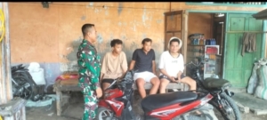 Babinsa Koramil 1614-04/Kilo Kawal Kegiatan Imunisasi dan Pemeriksaan Ibu Hamil