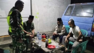 Kegiatan Ronda Malam Babinsa Berjalan Aman dan Lancar di Beberapa Desa