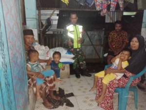 Babinsa Koramil 1608-02/Bolo Giatkan Ronda Malam dan Sosialisasi Keamanan Ramadan