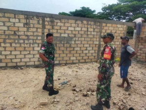 Dandim Kupang Tinjau Progres Pembangunan KDKMP Penkase Oeleta