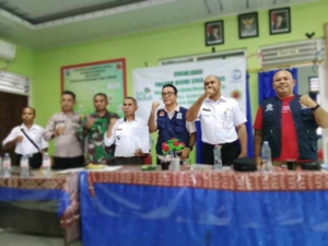 Babinsa Oesena Hadiri Sosialisasi Program Desa Siaga Bencana