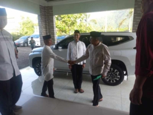 Dandim 1628/Sumbawa Barat Sambut Kunjungan Danrem 162/Wira Bhakti dalam Safari Ramadhan