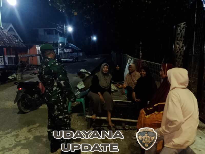 Piket Koramil Seteluk Gelar Patroli Malam untuk Jaga Kamtibmas