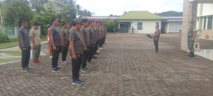 Kodim 1628/Sumbawa Barat Gelar Apel Gabungan, Tekankan Disiplin dan Kesiapsiagaan Prajurit