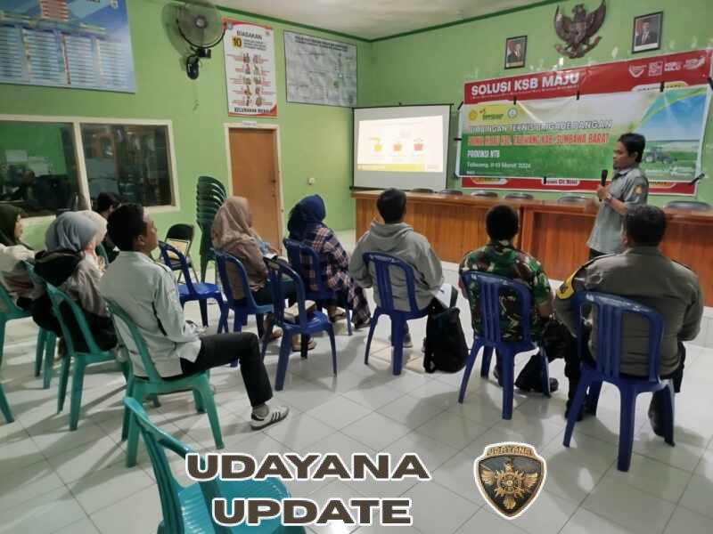 Babinsa Menala Hadiri Bimtek Brigade Pangan Pionir Hijau dari Dinas Pertanian di Taliwang