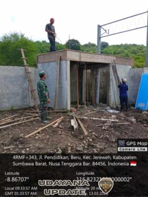 Babinsa Belo Awasi Koperasi Merah Putih, Pastikan Pengelolaan Berjalan Baik