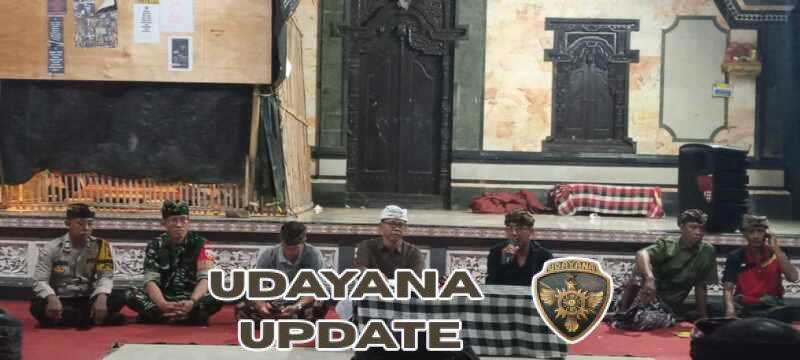 TNI Polri Dan Pemdes Satra Gelar Rapat Persiapan Hari Raya Nyepi