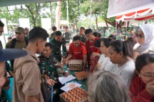 Danrem 161/Wira Sakti Ikuti Bazar Ramadan TNI Secara Virtual, Ringankan Beban Masyarakat Jelang Idul Fitri