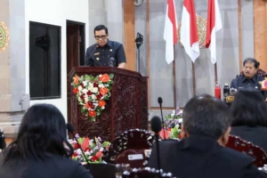 Bupati Sanjaya Sampaikan LKPJ Tahun Anggaran 2025 dalam Rapat Paripurna DPRD Tabanan