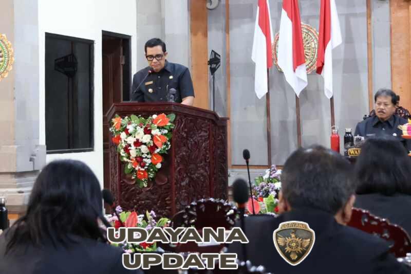 Bupati Sanjaya Sampaikan LKPJ Tahun Anggaran 2025 dalam Rapat Paripurna DPRD Tabanan