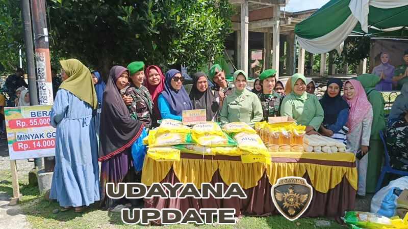 Dandim 1614/Dompu Letkol Czi Janu Hendarto, S.E Buka Bazar Ramadhan di Rasabou, Ringankan Beban Warga Jelang Idul Fitri