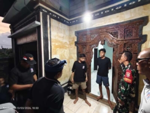 Babinsa Semarapura Kauh Tegaskan Siap Berkontribusi Amankan Nyepi Dan Pembinaan Linmas Hadapi Lomba LKBB