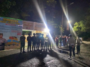 Sinergi TNI-Polri di Dompu, Personel Kodim 1614/Dompu Perkuat Pengamanan Pos PAM Terminal Ginte