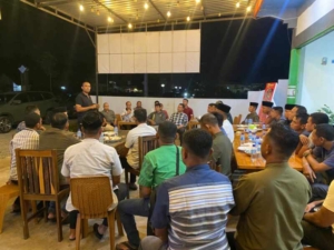 Buka Bersama di Taliwang, Dandim 1628/Sumbawa Barat Beri Arahan Tim Percepatan Pembangunan KDKMP
