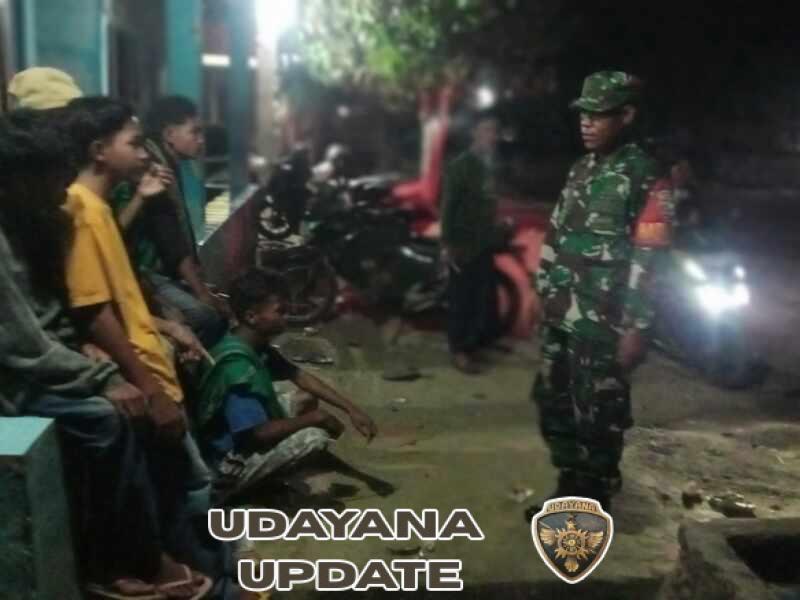 Keamanan Lingkungan Terjaga Berkat Ronda Malam Babinsa Koramil Wawo