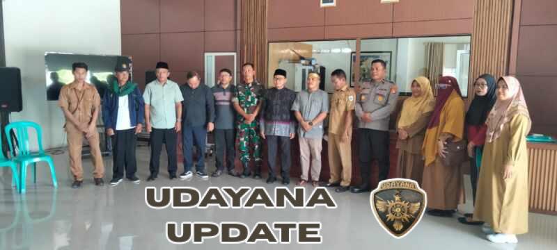 Sinergi TNI dan Pemerintah Desa, Bahas Kesiapan Perayaan Nyepi dan Idulfitri di Kokarlian