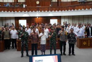 Pangdam IX/Udayana Hadiri Rakor Mitigasi Konflik Sosial Jelang Nyepi dan Idul Fitri 1447 H di Bali