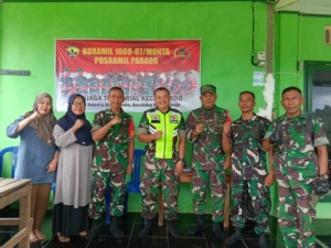 Dandim 1608/Bima Tinjau Posramil Parado, Pastikan Sinergi dan Stabilitas Wilayah Terjaga