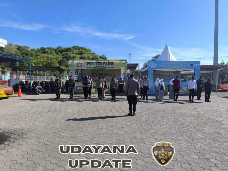Sinergi Babinsa dan Instansi Terkait dalam Apel Pengamanan Operasi Ketupat di Pelabuhan Poto Tano