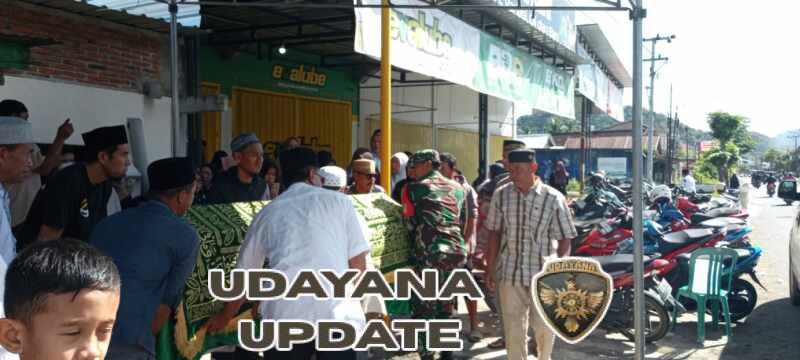 Kepedulian Babinsa, TNI Dampingi Warga dalam Suasana Duka di Taliwang