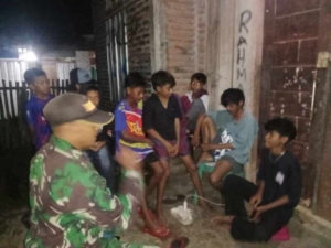 Peran Babinsa di Lanci Jaya, Edukasi Pemuda Cegah Gangguan Keamanan