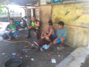 Komsos Babinsa Donggo berlangsung lancar dan kondusif di Desa Binaan