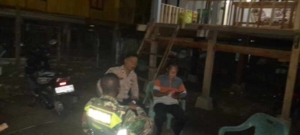Koramil Jereweh Gelar Patroli Malam, Jaga Kondusifitas Wilayah