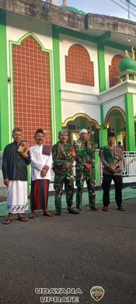 koramil 1612-02/Reok Bersama TNI-Polri Amankan Sholat Idul Fitri, Ibadah Berlangsung Khidmat