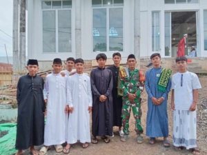 Kegiatan Berjalan Aman dan Tertib, Warga Desa Monta Rayakan Hari Raya