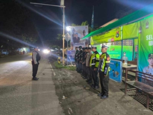 Situasi Wilayah Pasar Tente Aman dan Terkendali Pasca Patroli