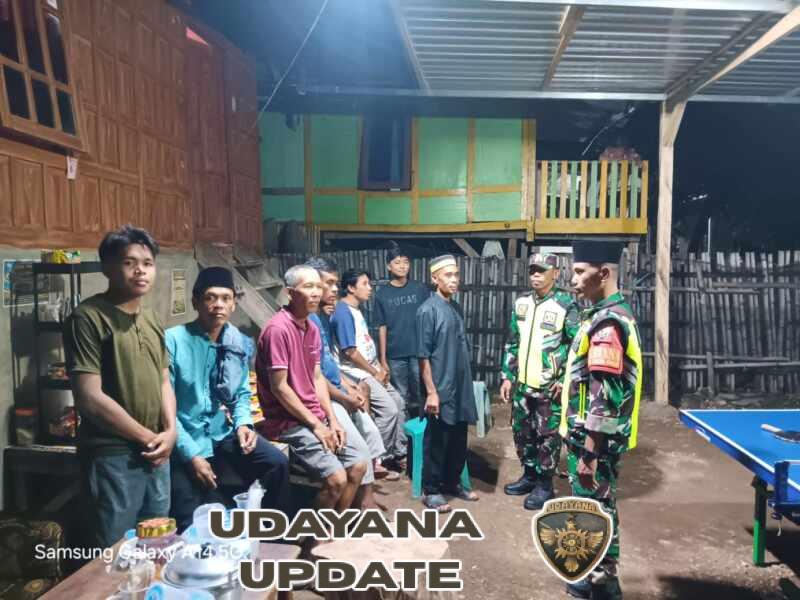 Koramil 1608-03/Sape Intensifkan Patroli Malam Antisipasi Gangguan Wilayah