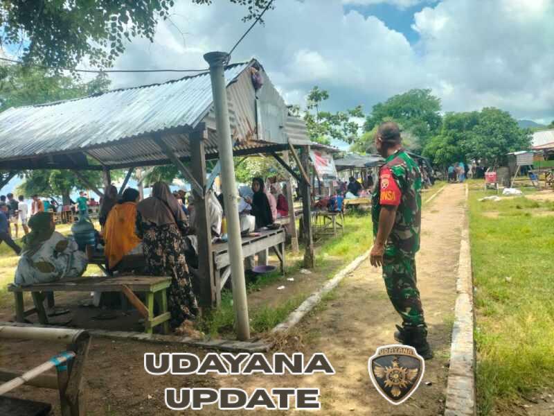 Antisipasi Keramaian, Pengamanan Ketat di Pantai Lariti Pada Libur Lebaran