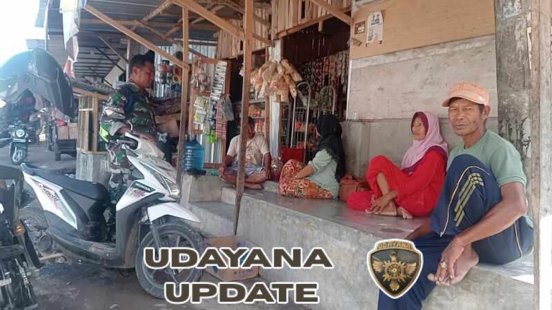 Patroli dan Komsos Babinsa Beru, Wujudkan Lingkungan Aman dan Harmonis