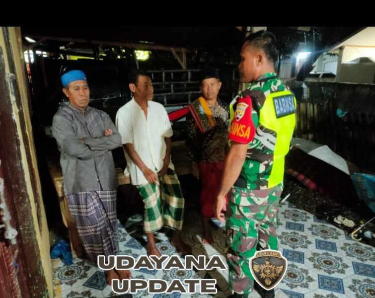Babinsa Monta Ajak Warga Bijak Sikapi Isu Global dan Jaga Keamanan Lokal
