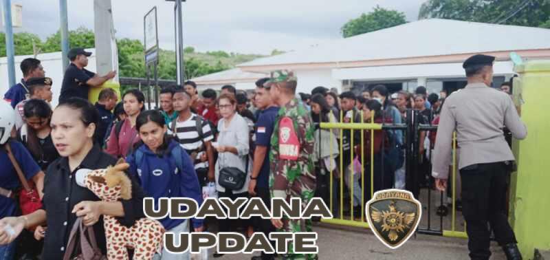 Babinsa Amankan Keberangkatan Kapal di Pantai Baru