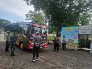 Pengamanan Idul Fitri 2026, Pelda Suratman Koordinir Pos Pam Gabungan di Woja
