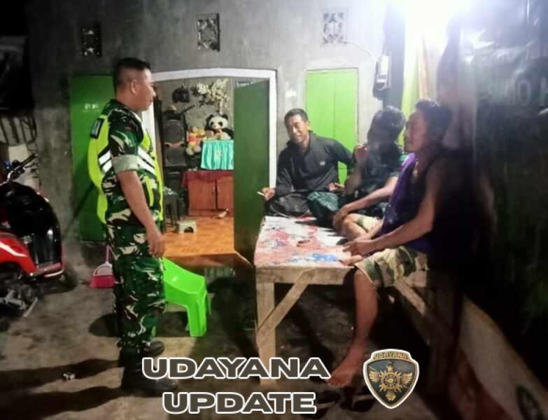 Bersama Warga, Babinsa Dorong Kerukunan dan Hindari Perbuatan Negatif