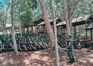 Kunjungan Danbrigif Tingkatkan Semangat Prajurit di Lapangan