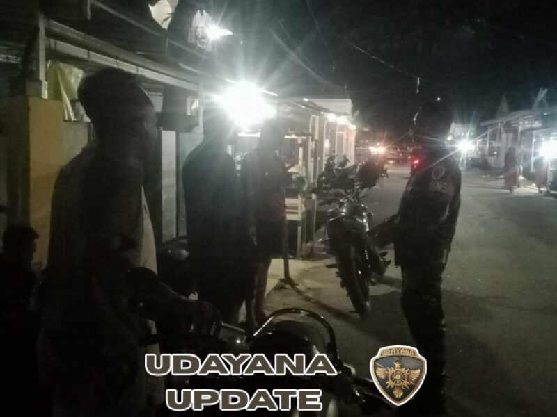 Babinsa Bali Satu Gelar Ronda Malam, Edukasi Warga Cegah Gangguan Kamtibmas