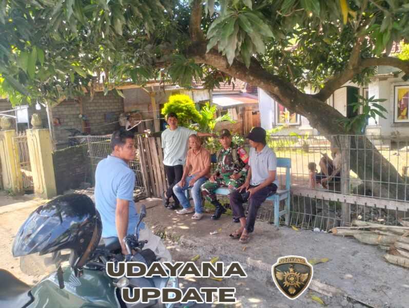 Aksi Nyata Babinsa di Dusun Buna, Dekatkan Diri dengan Masyarakat