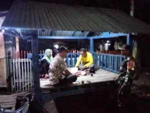 Babinsa Serda Salmanfarid Ajak Warga Tingkatkan Silaturahmi dan Keamanan Lingkungan